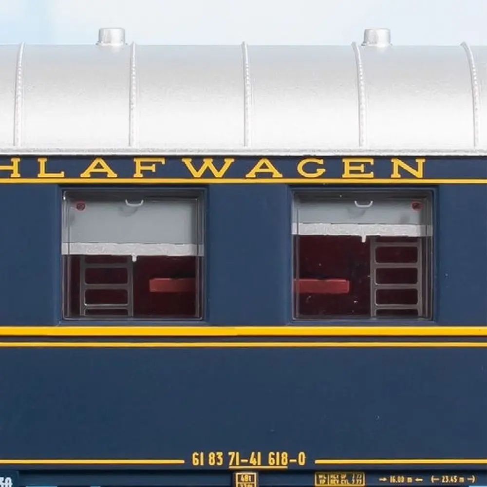 Coffret de 2 voitures-lits - Acme 55278 - HO 1/87 - CIWL/FS - Ep IV - 2R - 3