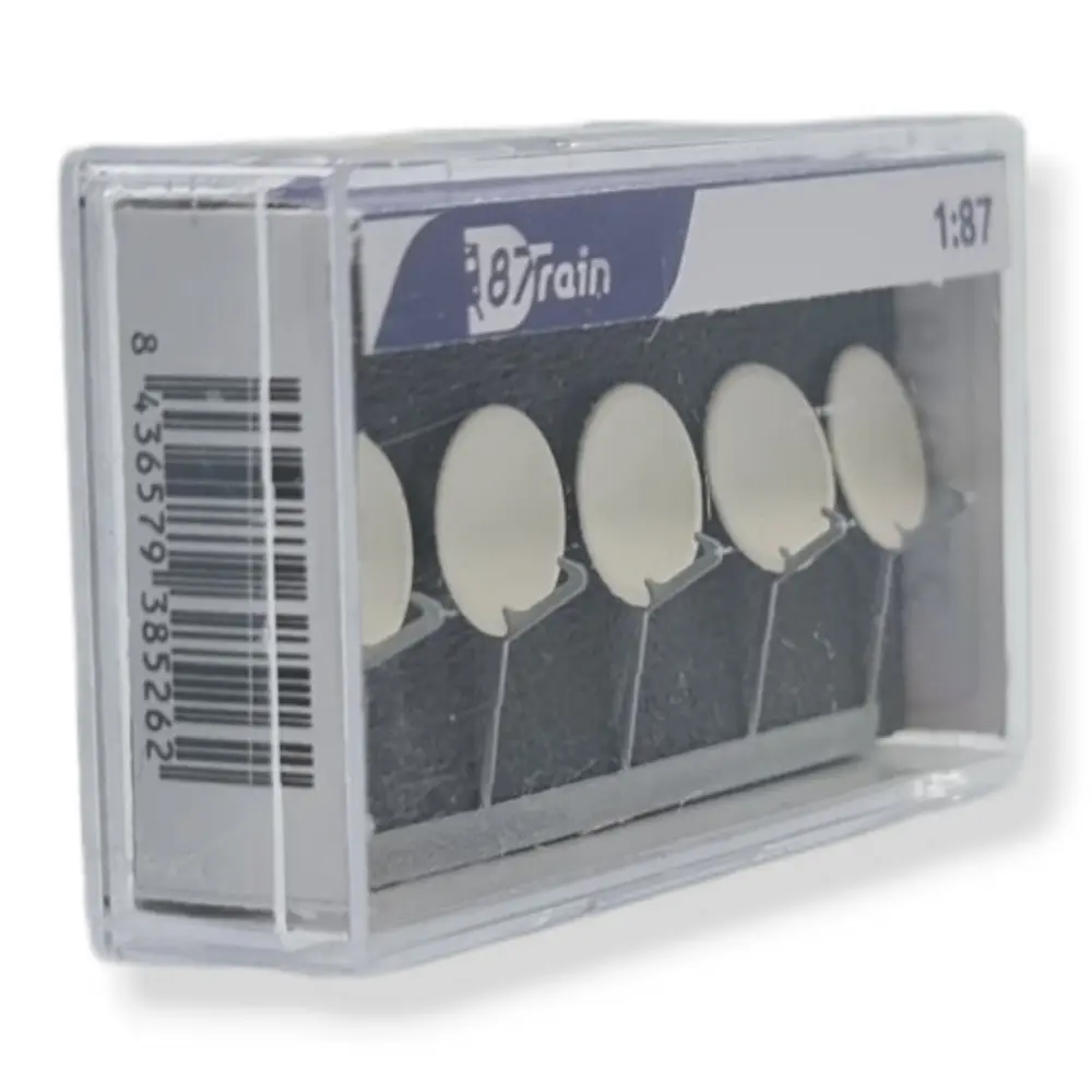 Lot 5 Antennes paraboliques | 87TRAIN 221019 | HO 1/87 - 2