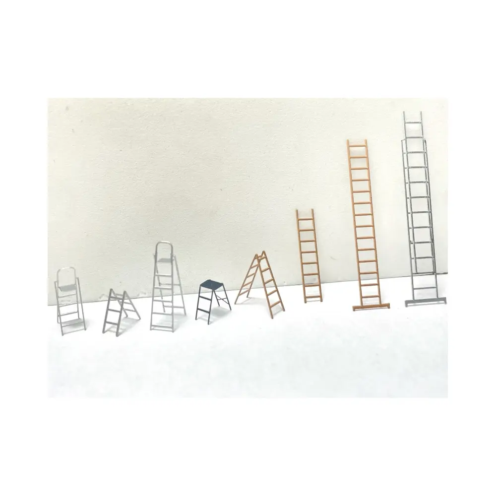 Ensemble d’échelles - 87TRAIN 221021 - HO 1/87 - 2