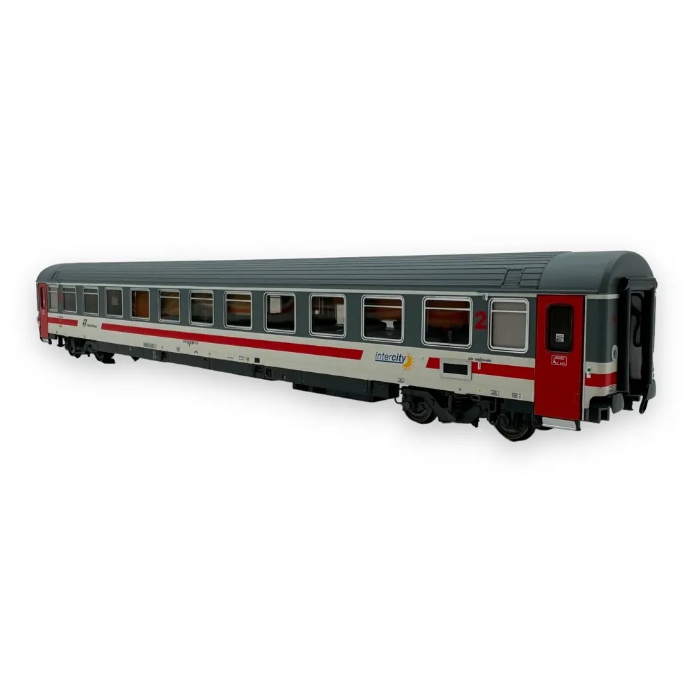 Set de 2 voitures voyageurs Trenitalia ''Intercity Day'' - Acme 70114 - HO 1/87 - FS - Ep VI - 2R - 4