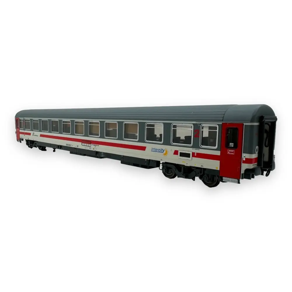 Set de 2 voitures voyageurs Trenitalia ''Intercity Day'' - Acme 70114 - HO 1/87 - FS - Ep VI - 2R - 7