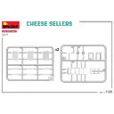 Vendeurs de fromages avec chariot - Miniart 38076 - 1/35 - 5