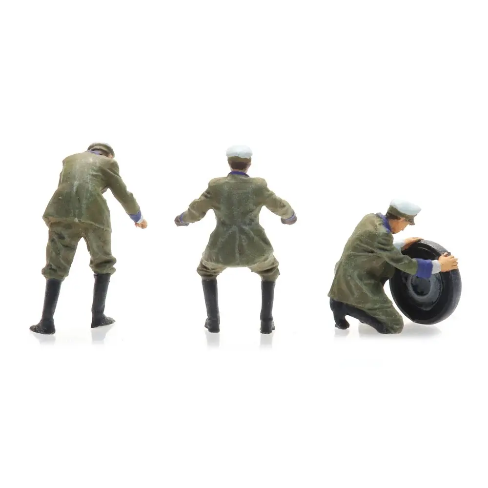 Moto side-car ANWB avec figurines - Artitec 10.398 - HO 1/87 - 9