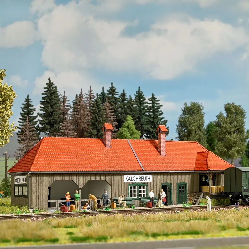 Gare de Kalchreuth - Busch 1953 - HO 1/87 - 2