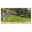 Scénette Le chien cherche le lapin en forêt BUSCH 7987 HO 1/87 - 2