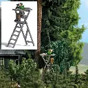 Chasseur sur mirador - HO 1/87 - Busch 7957 - 2