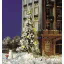 Sapin de Noël + Eclairage 7 Diodes - Busch 5409 - HO : 1/87  - 2