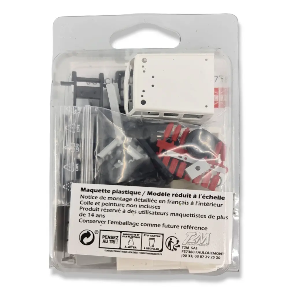 KIT à assembler camion Mercedes MK 1224 BUSCH 60271 - HO 1/87 - 2