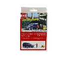 Lot "Lavage de voiture au karcher avec un homme BUSCH 7825 - HO : 1/87 - 2