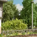 Vieille Palissage - Busch 1011 - HO : 1/87  - 2