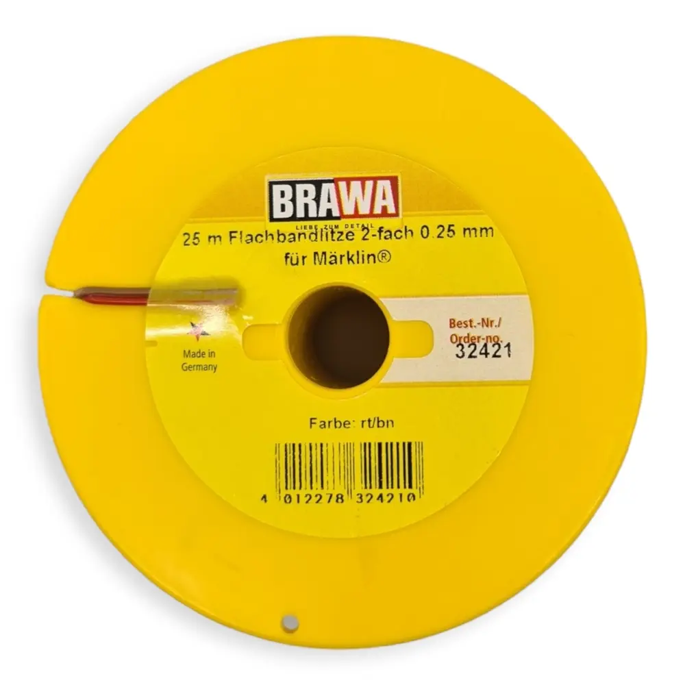 Bobine de câble - Brawa 32421 - rouge / marron - pour Marklin - 2