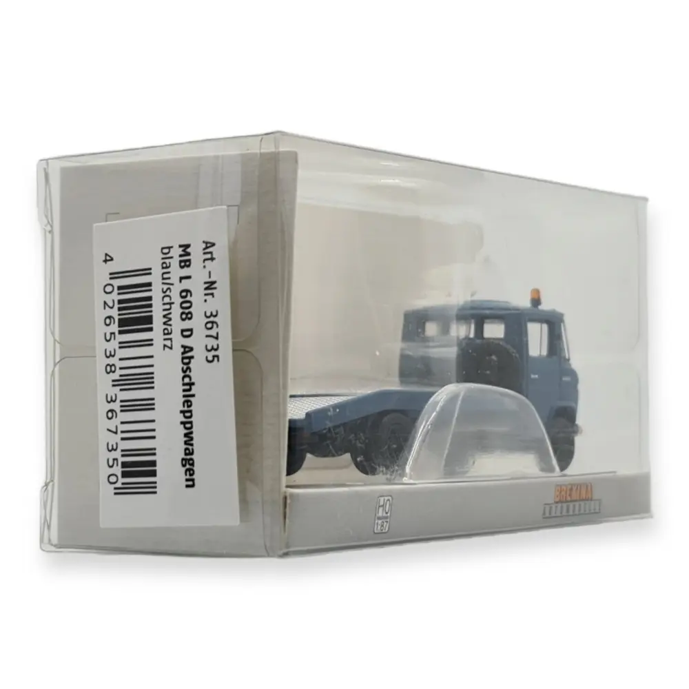 Dépanneuse Mercedes-Benz L608 D Brekina 36735 - HO : 1/87 - 1968 - 2