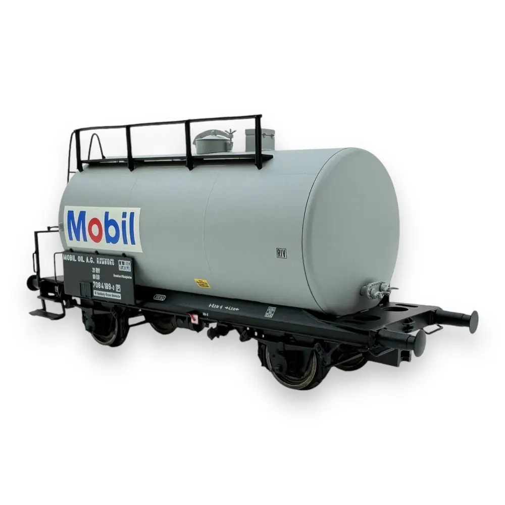 Wagon citerne Mobil - Brawa 50030 - HO 1/87 - DB - Ep IV - 2R - 2