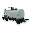 Wagon citerne Mobil - Brawa 50030 - HO 1/87 - DB - Ep IV - 2R - 2