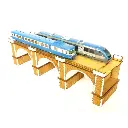 Viaduc de deux voies - Bois Modélisme 109012 - HO 1/87 - 165 mm - 5