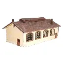 Entrepôt pour 2 locomotives - Bois Modelisme 105002 - HO 1/87 - 270x150x100mm - 3