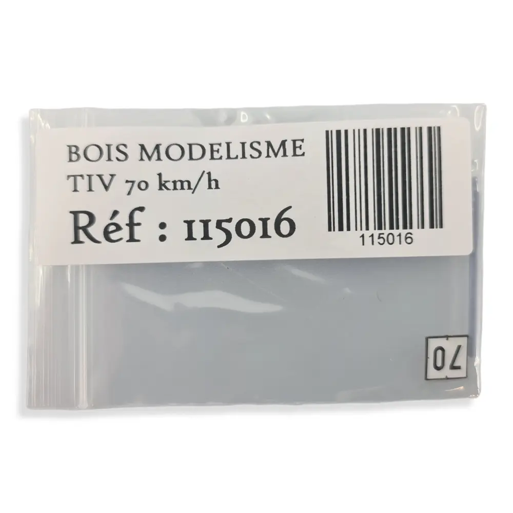 TIV "70" arrivée de limitation à 70km/h  BOISMODELISME 115016 - HO 1/87 - SNCF - 3