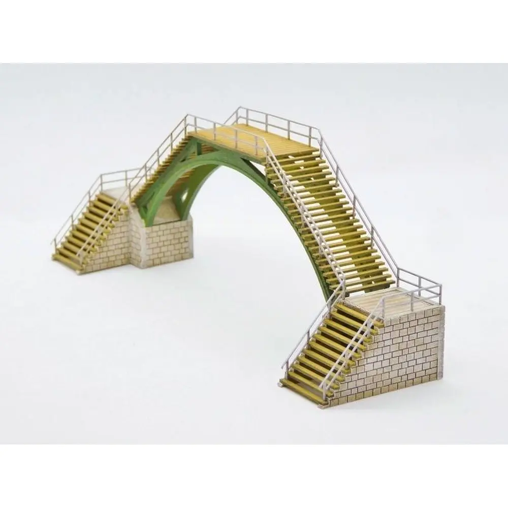 Passerelle pour Piétons - Bois Modélisme 108003 - HO : 1/87  - 4