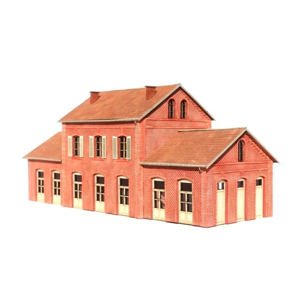 Gare de la Compagnie du Nord  - Bois Modélisme 101008 - HO 1/87  - 5