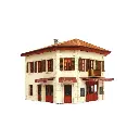 Petit café de la place - Bois Modélisme 107004 - HO 1/87 - 5