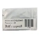 Pancarte "LM" limite de manœuvre BOISMODELISME 115028 - HO 1/87 - SNCF - 3