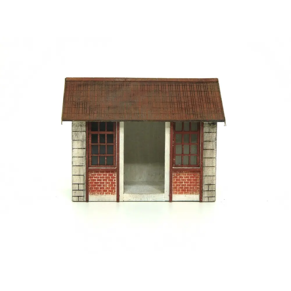 Abris de quai PLM - Bois Modélisme 101023 - HO 1/87 - Maquette à monter - 3