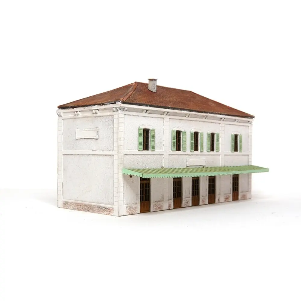 Gare PLM 5 portes - Bois Modélisme 201009 N 1/160 - 2