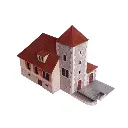 Paroisse - Bois Modélisme 106019 - HO 1/87 - 2