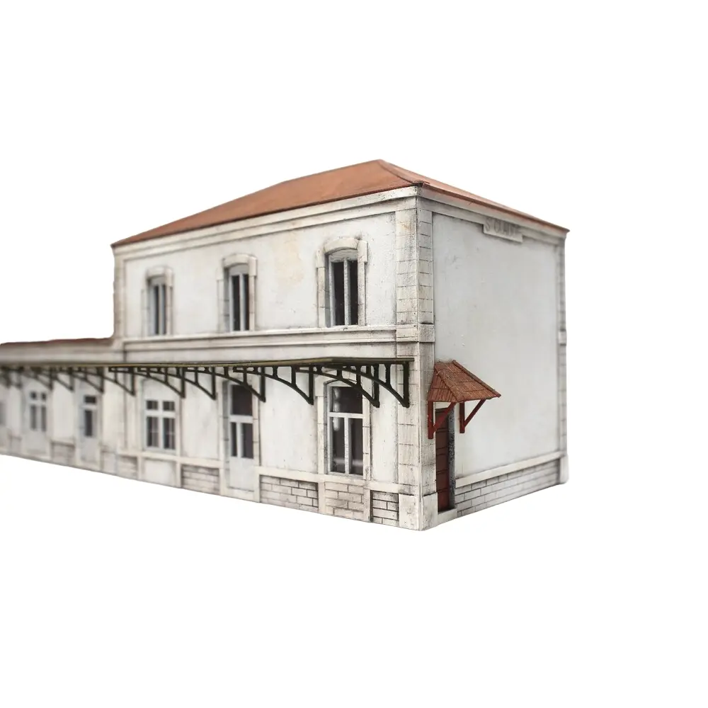 Gare de Saint-Claude 1ère classe "PLM" - Bois Modélisme 101022 - HO 1/87 - 4