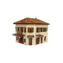 Petit café de la place - Bois Modélisme 107004 - HO 1/87 - 3