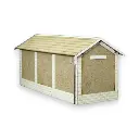 Abris de quai PLM - Bois Modélisme 101016 - HO 1/87 - Maquette à monter - 3