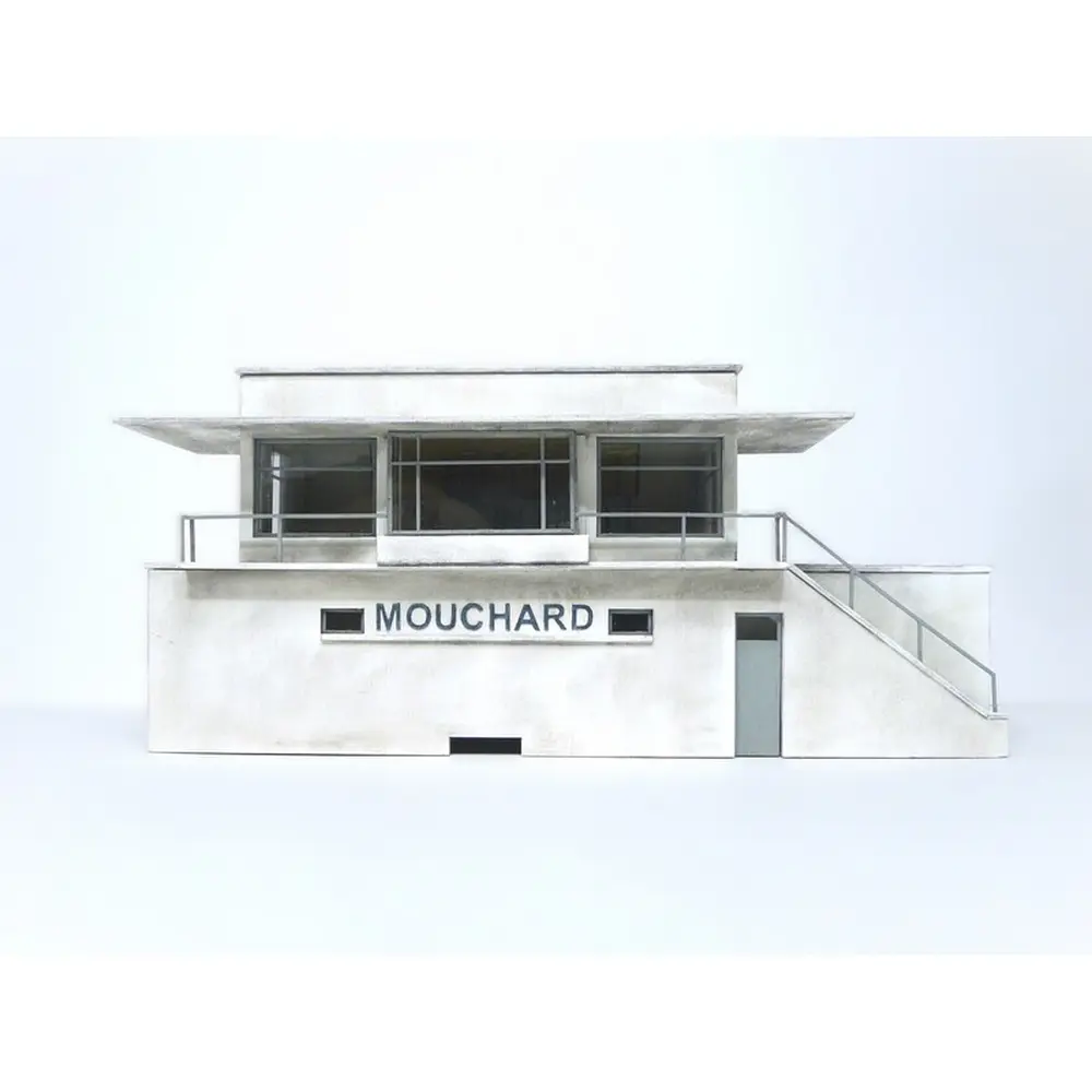 Poste d'aiguillage Mouchard - Bois Modélisme 103002 - HO 1/87 - SNCF - 7