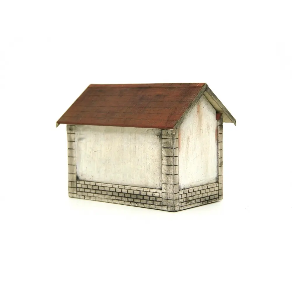 Abris de quai PLM - Bois Modélisme 101023 - HO 1/87 - Maquette à monter - 6