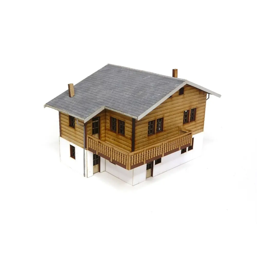Chalet « Le Chamois d'Or » - Bois Modélisme 106007 - HO 1/87 - 7