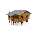 Chalet « Le Chamois d'Or » - Bois Modélisme 106007 - HO 1/87 - 2