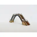 Passerelle pour piétons Bois Modelisme 208001 - N 1/160 - 4