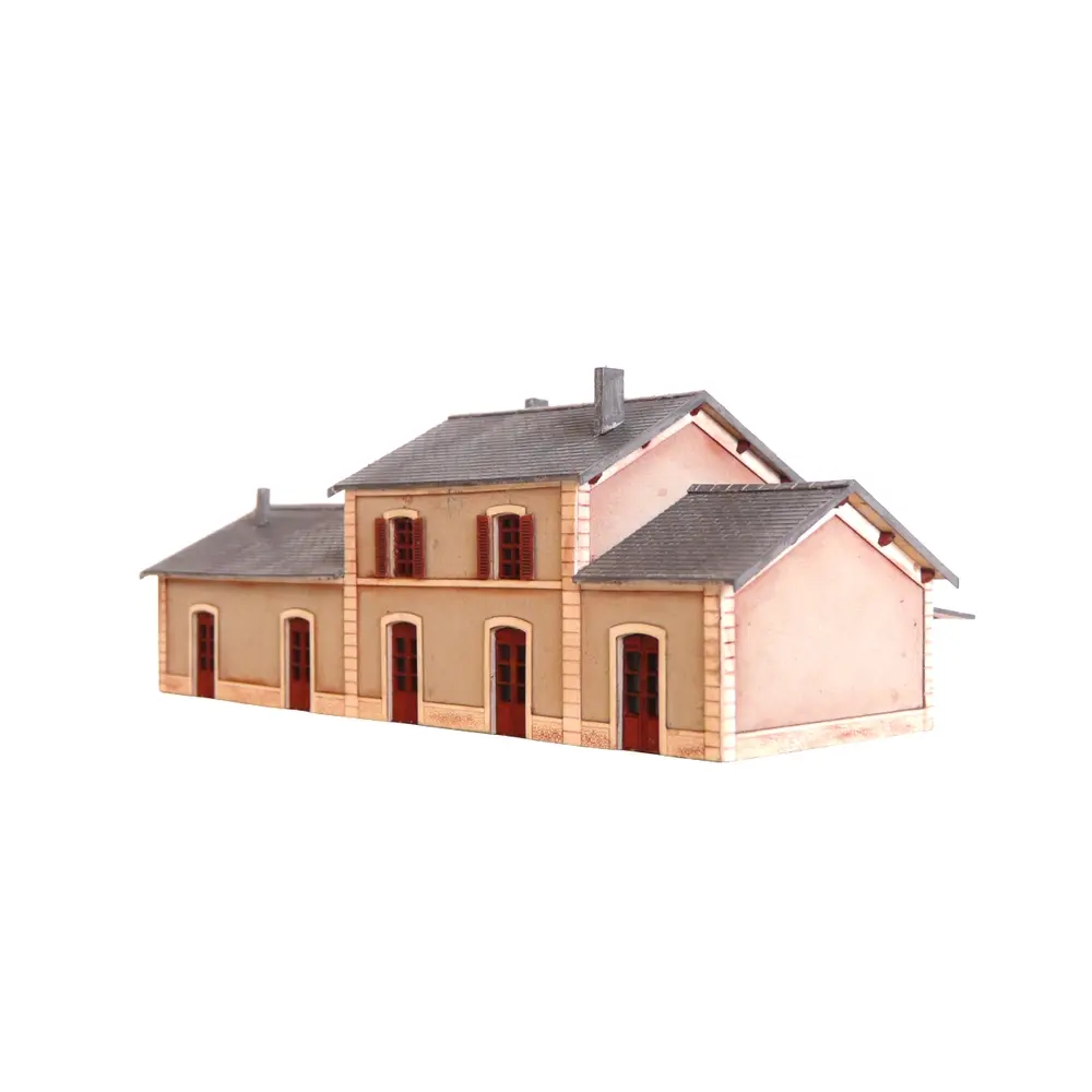 Gare d'Égreze - Bois Modélisme 201012 - N 1/160 - 7