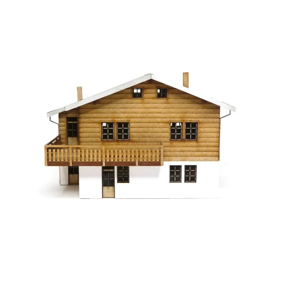 Chalet « Le Chamois d'Or » - Bois Modélisme 106007 - HO 1/87 - 3