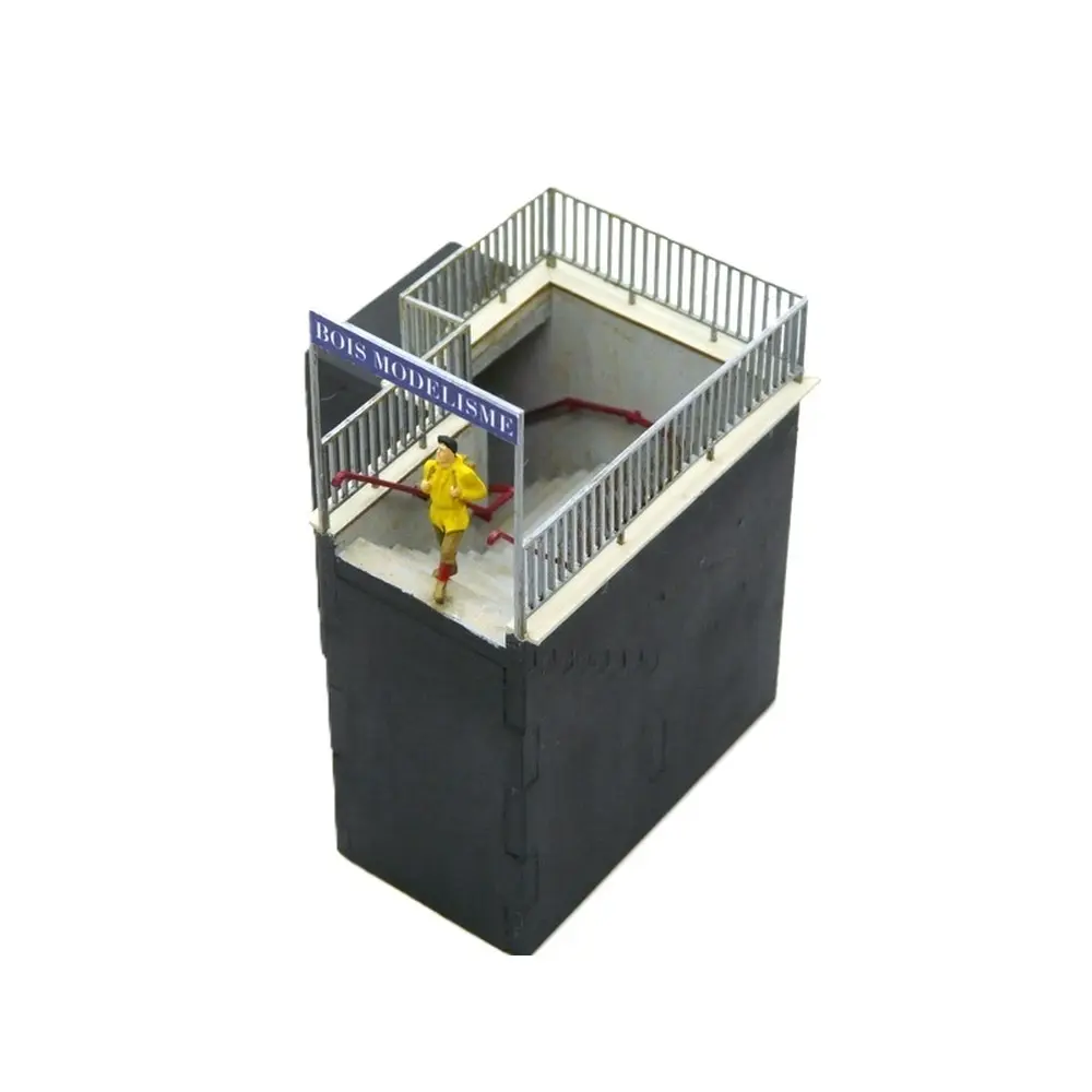 Passage souterrain Bois modelisme 113007 - HO 1/87 - 4