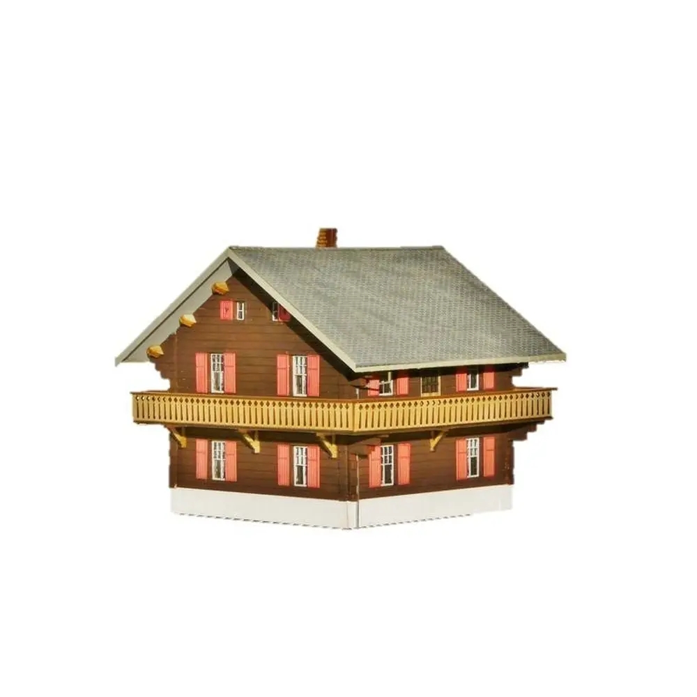 Chalet Edelweiss - Bois Modélisme - HO 1/87 - 2