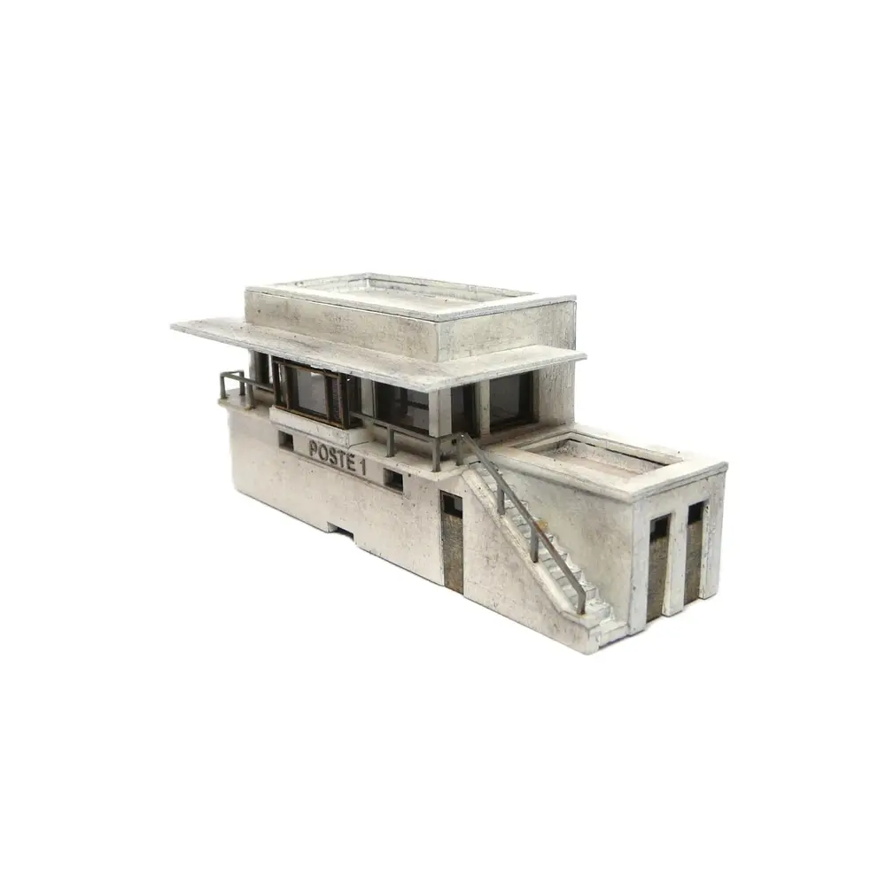 Poste d'aiguillage de Mouchard - Bois Modélisme 203001 - N 1/160 - SNCF - Ep III - 4