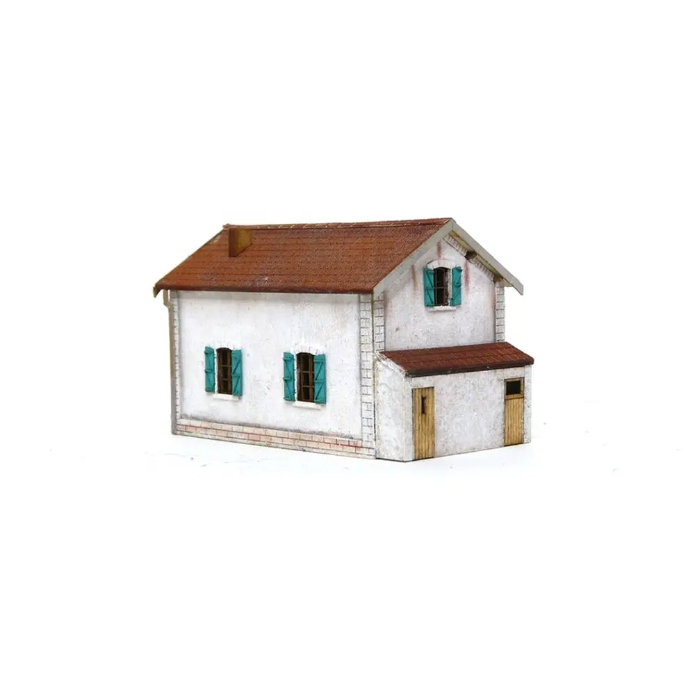 Maison de garde barrières PLM Bois Modelisme 205001 - N 1/160 - 4