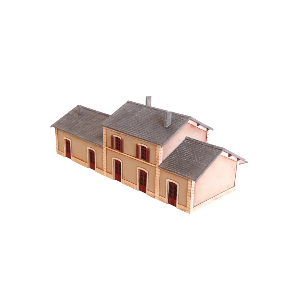 Gare d'Égreze - Bois Modélisme 201012 - N 1/160 - 8