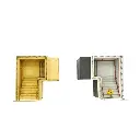 Passage souterrain Bois modelisme 113007 - HO 1/87 - 3