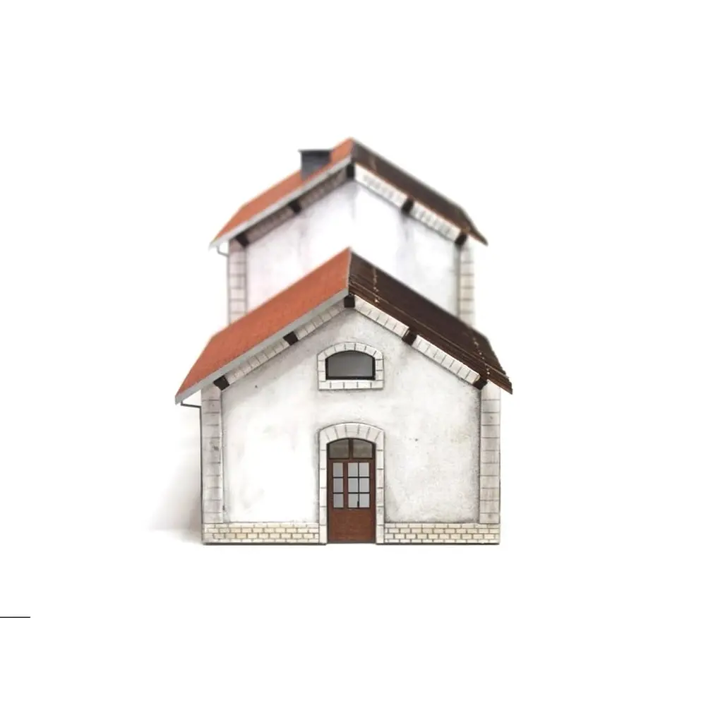 Gare PLM avec extension Bois Modélisme 101001 - HO 1/87 - SNCF - 332 pièces - 6