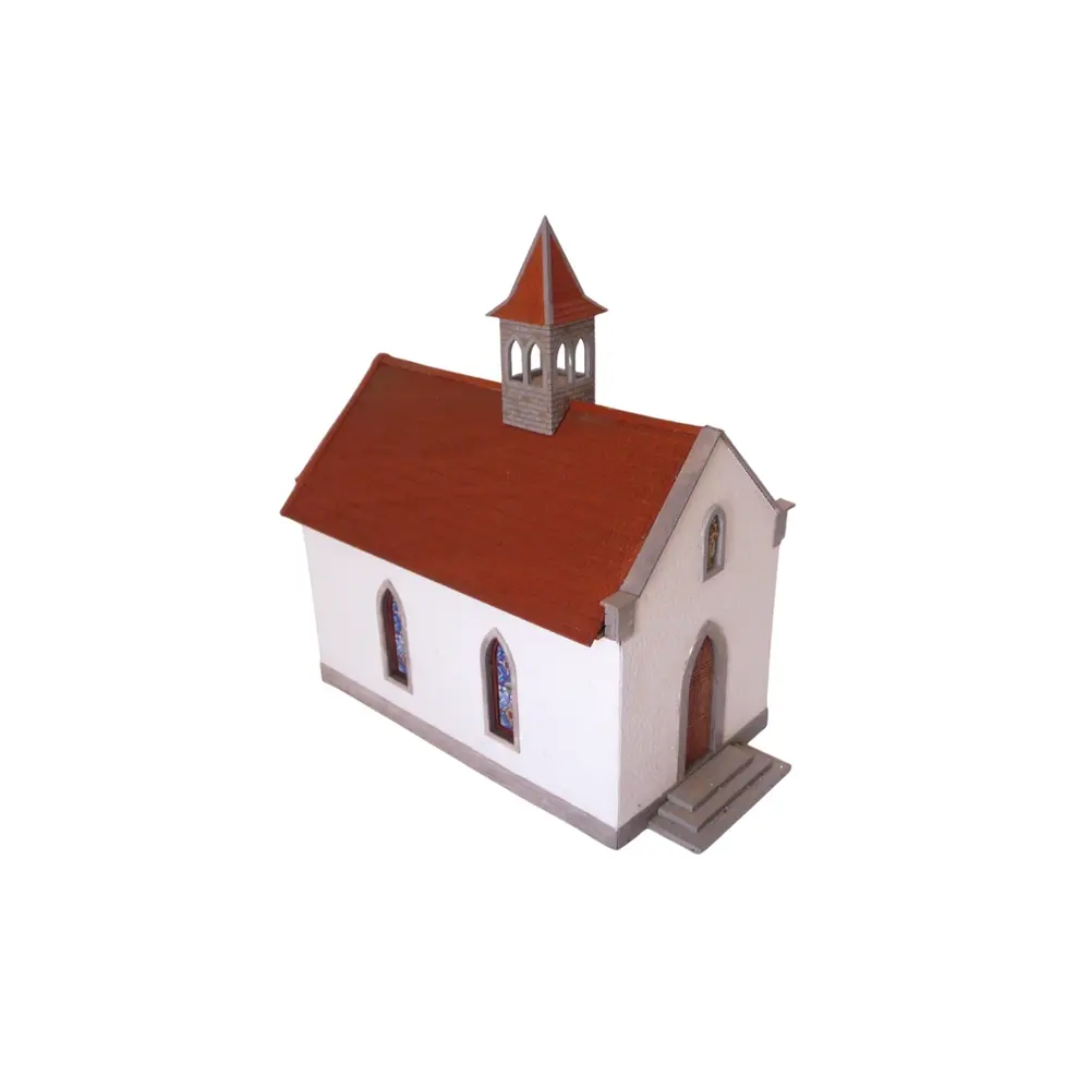 Grande chapelle - Bois Modélisme 106020 - HO 1/87 - 5