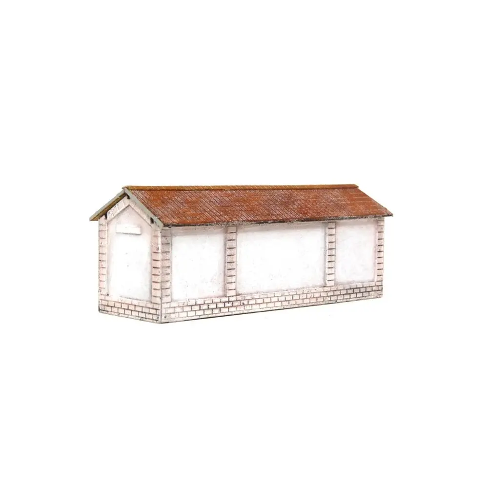 Abris de quai PLM - Bois Modélisme 201011 - N 1/160 - 5