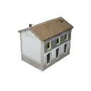 Gare ferroviaire PLM avec bardage métallique - Bois Modélisme 101021 - HO 1/87 - 5