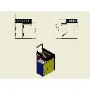 Passage souterrain Bois modelisme 113007 - HO 1/87 - 14