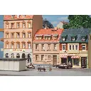 Maison de ville angle Auhagen - HO 1/87 - 3